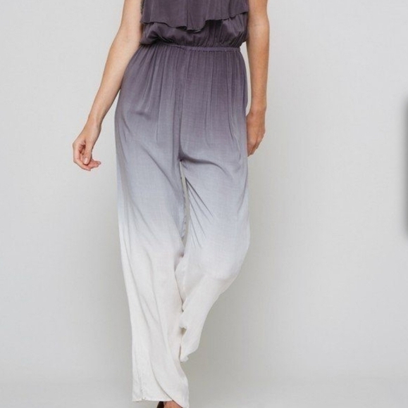 Promesa ombre tie-dye‎ spaghetti strap woven jumpsuit - Picture 2 of 8